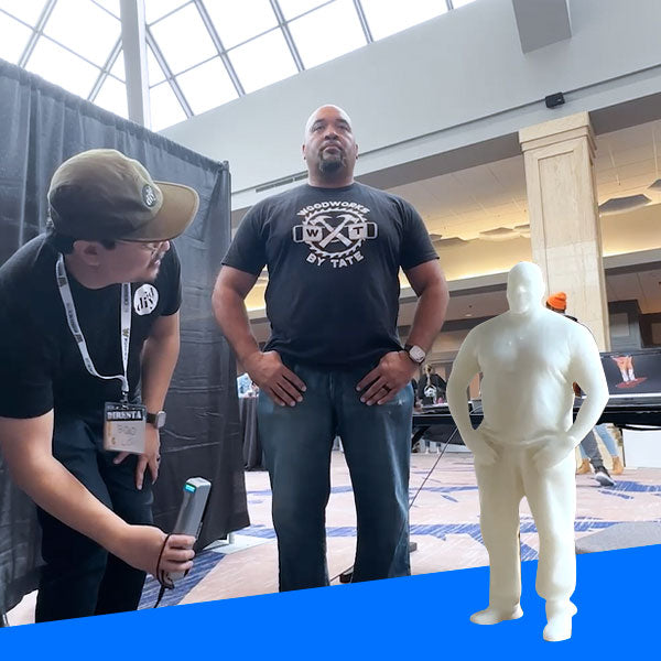 DIY DAVE:Full Body 3D Scan and 3D Print with Einstar &amp; AccuFab-L4K