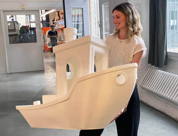 Massive Benchy 3D Print as a Benchmark for Large-Format 3D Printers