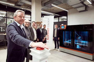 Koehler Group Promotes Innovations and Lends MakerSpace a Large Format 3D Printer from BigRep